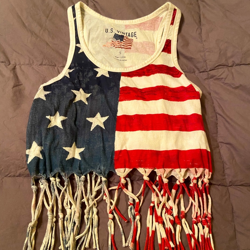 America crop top